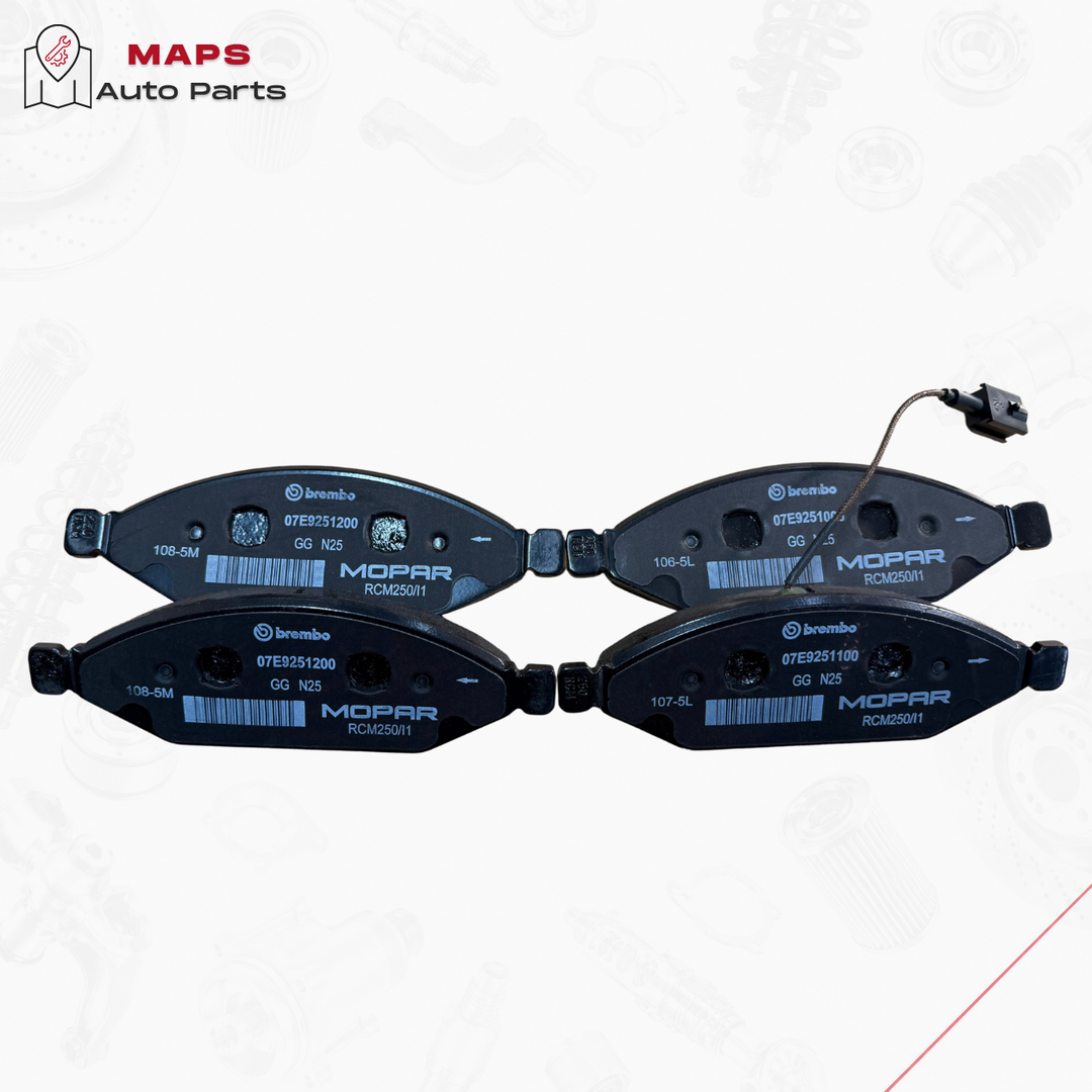 Citroën Relay/Jumper - Peugeot Boxer - Fiat Ducato Series 8 - Opel/Vauxhall Movano C - Front Brake Pad Set –  Aftermarket Code - 1695252180