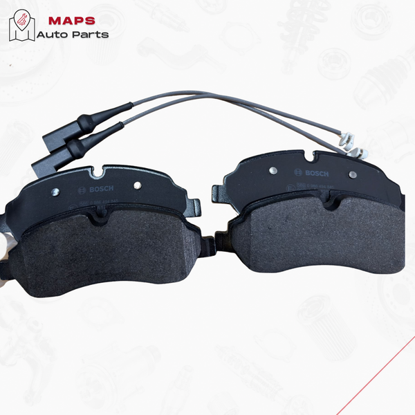 Ford transit mk8 front brake pads with sensors   aftermarket reference   0986494845